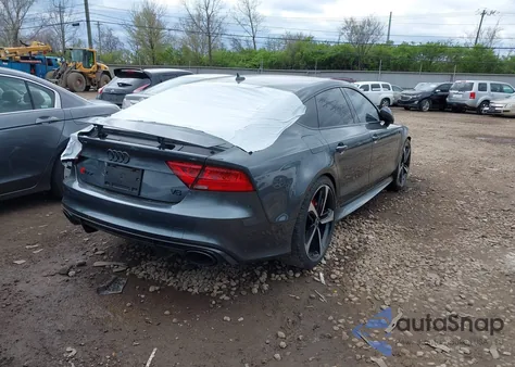 2015 Audi Rs 7 4.0T Prestige из США, поврежденный, VIN WUAW2AFC7FN900677